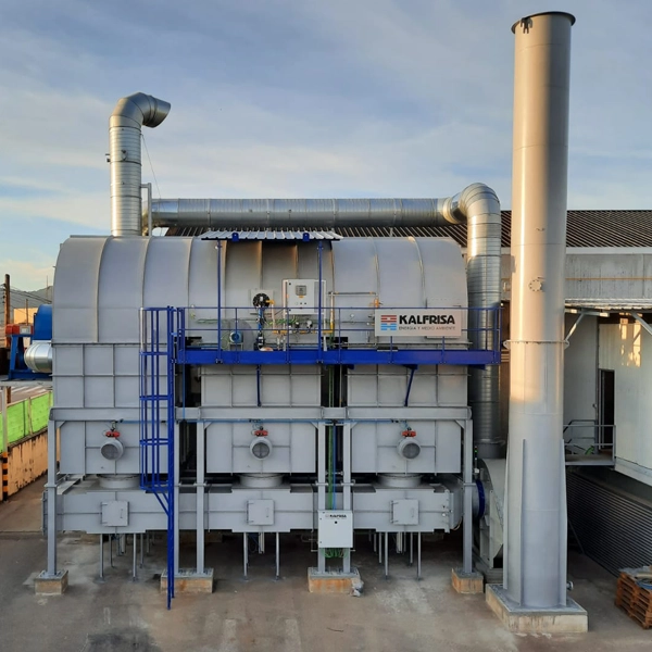 Sistema RTO Kalfrisa para tratamiento de gases.