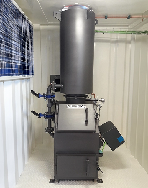 Horno modular compacto serie SJ de Kalfrisa para tratamiento térmico de residuos sólidos y pastosos