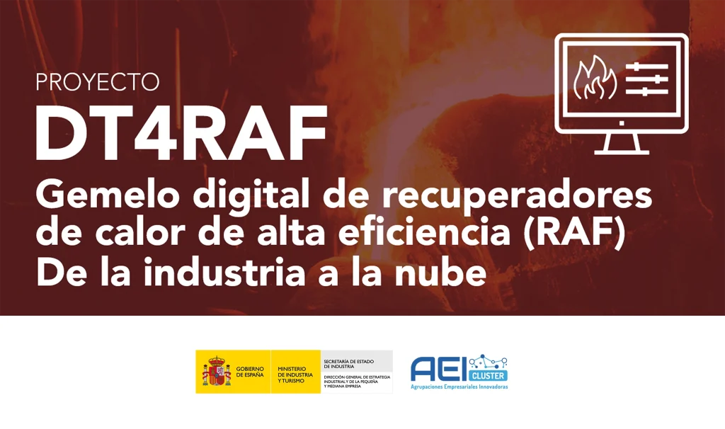 Proyecto DT4RAF: gemelo digital para recuperadores de calor de alta eficiencia.