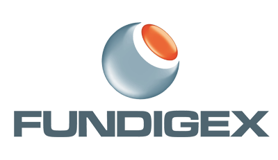 Logo de fundigex, empresa partner de KALFRISA